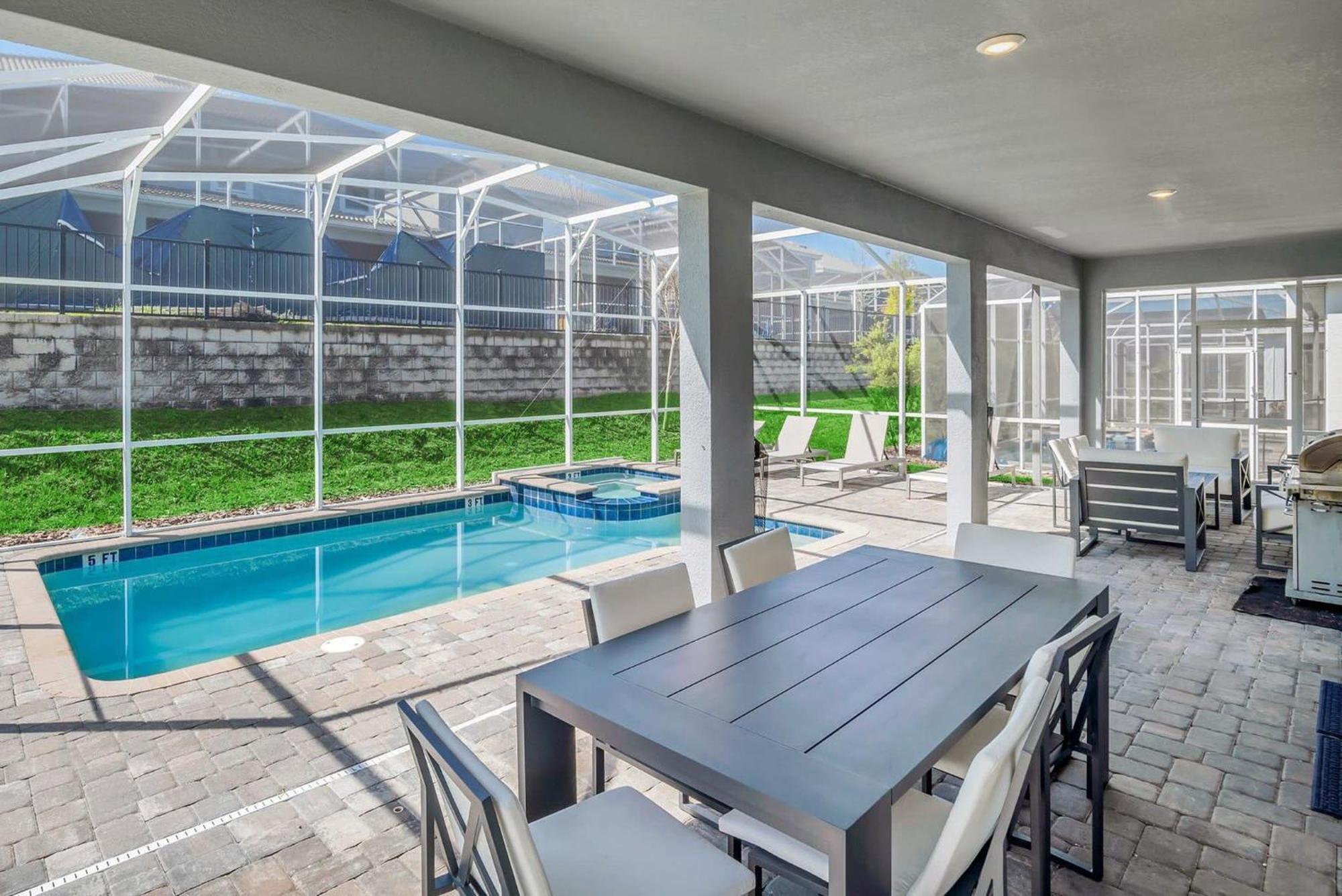8Br Luxury - Sleeps 22 - Near Disney With Pool & Hot Tub! Davenport Zewnętrze zdjęcie
