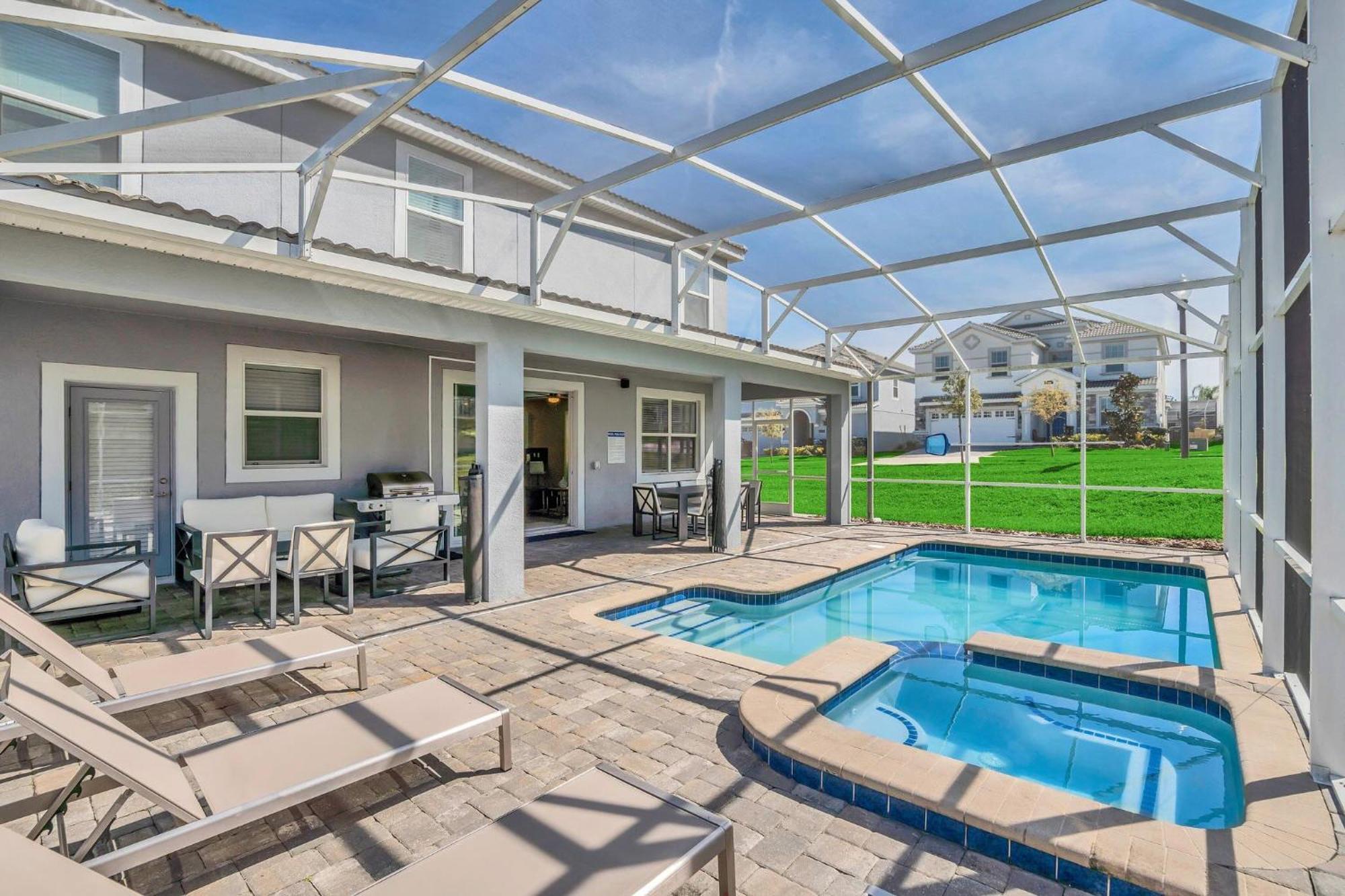 8Br Luxury - Sleeps 22 - Near Disney With Pool & Hot Tub! Davenport Zewnętrze zdjęcie